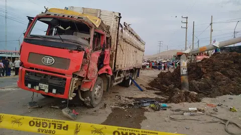 Ica: fatal accidente en Tierra Prometida deja dos fallcidos y cinco heridos