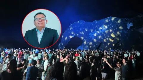 Ica: funcionario de Marcona prmoueve consumo de drogas en un evento público "Dosifiquen su manzana"