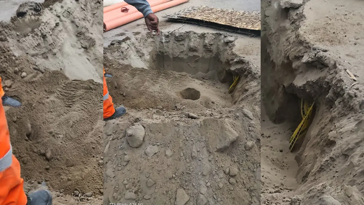 Ica: Reportan fuga de gas en Villacurí en Salas Guadalupe tras daño a tubería de Contugas