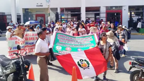 Ica: trabajadores de la agroexportadora Bayer Vegetales marchan y advierten huelga