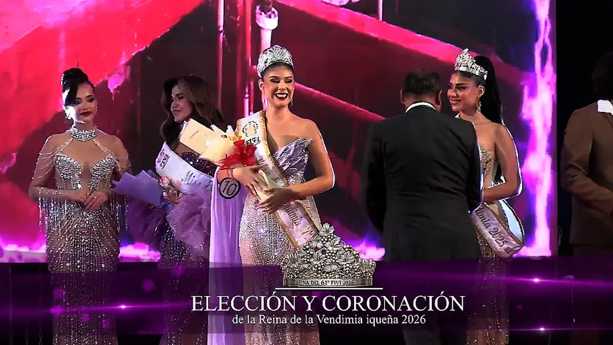 Vendimia de Ica 2026: Camila González Uculmana es coronada Reina del FIVI