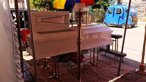 Ica: velan a joven en plena calle y colocan un ventilador bajo el ataúd por el intenso calor