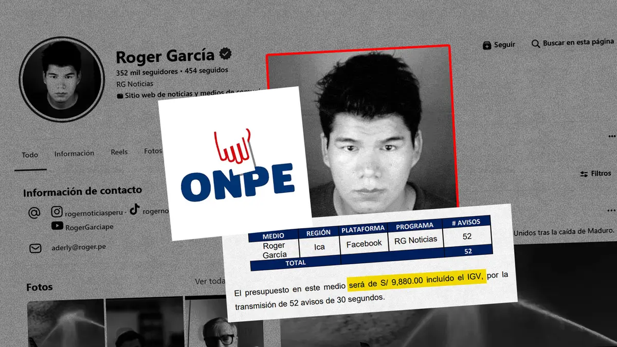 ONPE pagará casi S/10 mil a creador de Lima con presupuesto de la franja electoral asignada a la región Ica