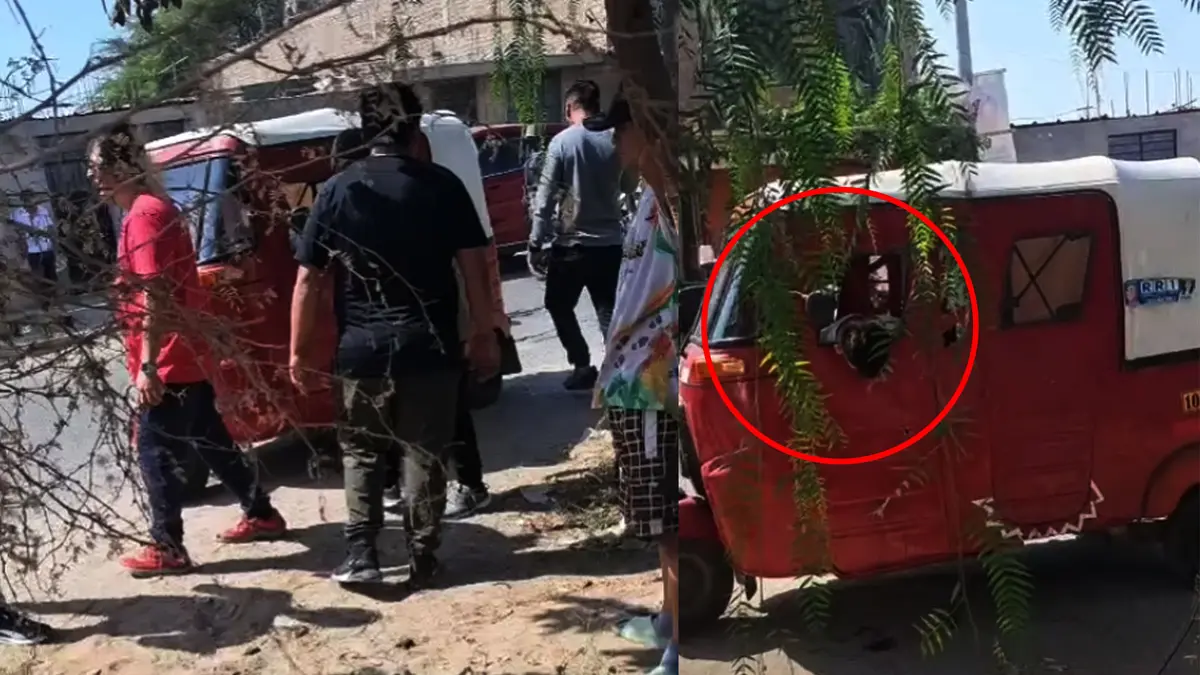 Pánico en mercado de Ica tras asesinato de mototaxista a balazos