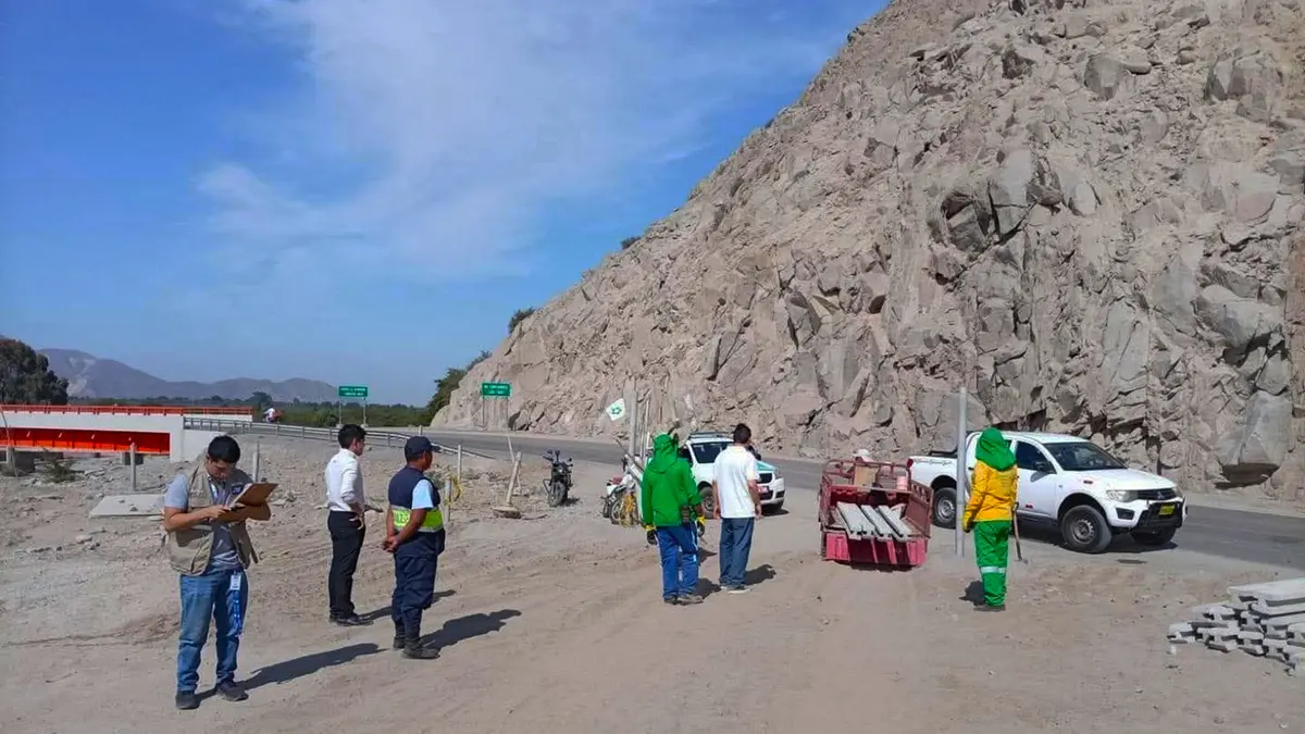 Retiran a un invasor que cercaban terreno junto a La Bocatoma de San José de Los Molinos