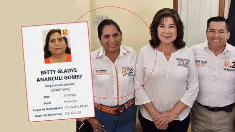 Betty Ananculí: excongresista fujimorista de Ica postuló al senado y nadie se dio cuenta