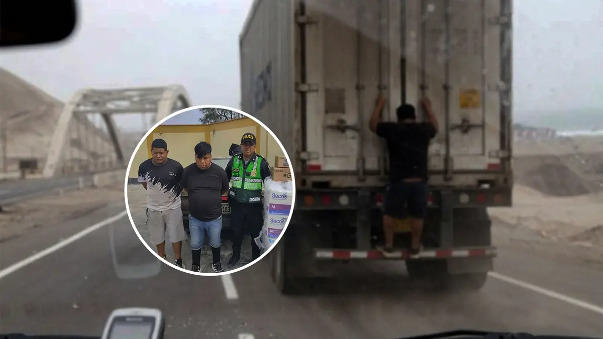 Caen "Patinadores" de la Panamericana Sur que asaltaban traileres en marcha estilo Rápidos y Furiosos