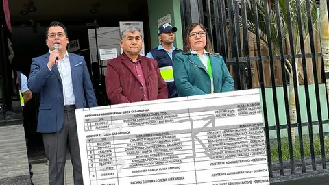Denuncian doble postulación y otras graves faltas en concurso CAS de la Municipalidad de Santiago en Ica