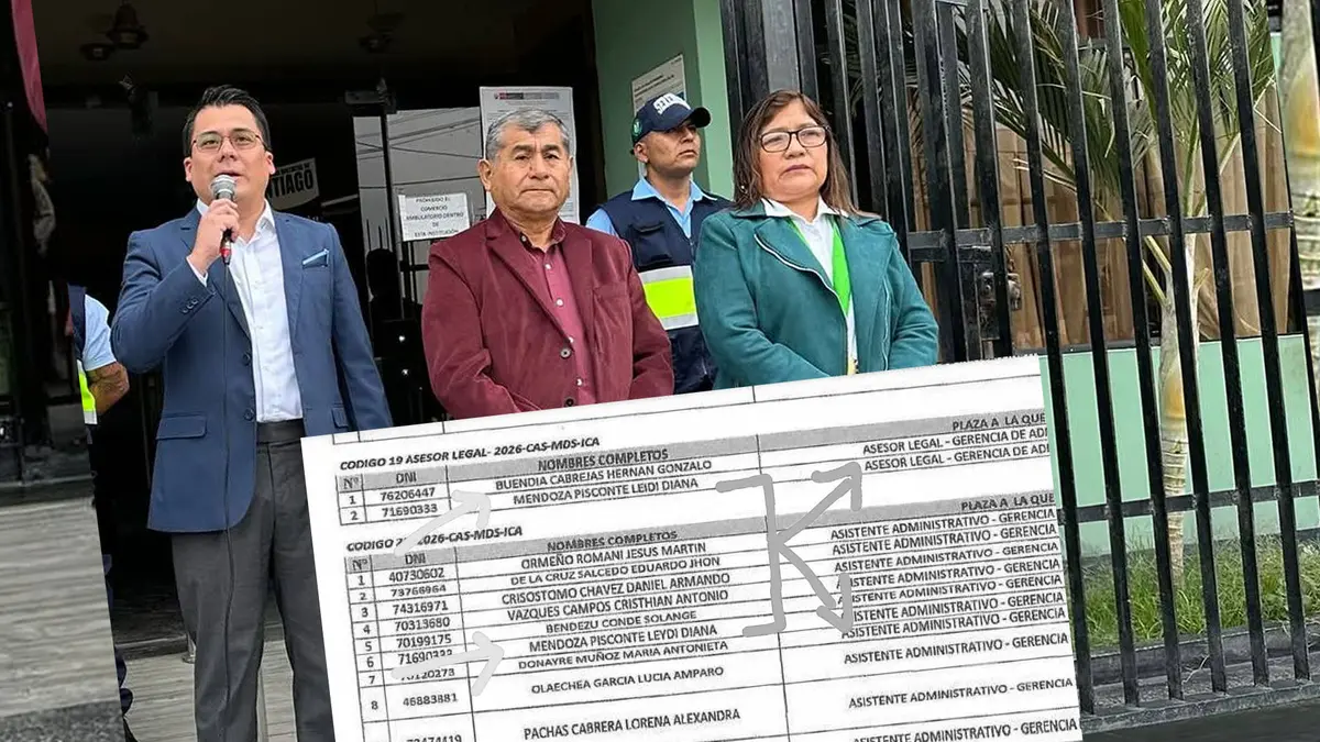 Denuncian doble postulación y otras graves faltas en concurso CAS de la Municipalidad de Santiago en Ica