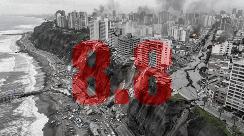 IGP advierte riesgo de sismo magnitud 8.8 en costa central Lima y sur del Perú
