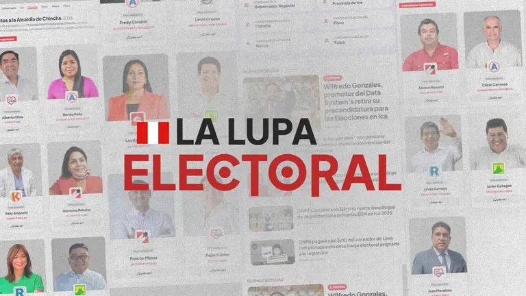 LA LUPA lanza plataforma electoral para conocer candidatos a gobernador y alcaldes en la región Ica