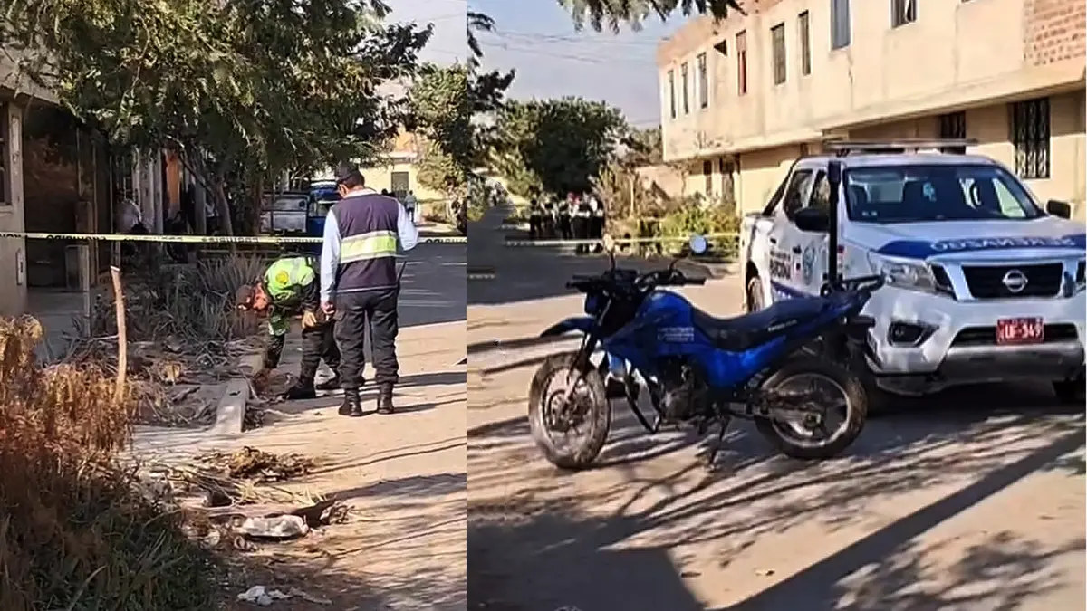 Más de 30 disparos desatan terror en Parcona y dejan dos heridos tras feroz enfrentamiento armado