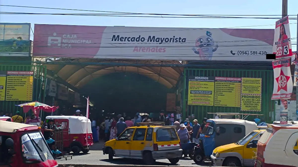 Mercado Arenales de Ica en conflicto por disputa entre comerciantes, carretilleros y directiva