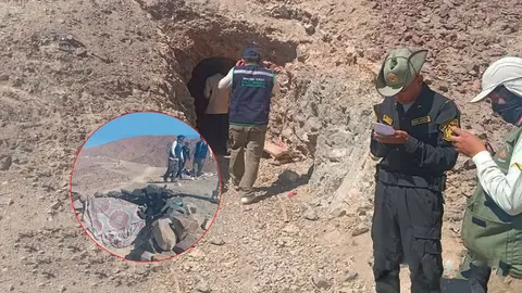 Nasca: operativo ambiental desmantela campamentos de minería ilegal en la Reserva San Fernando
