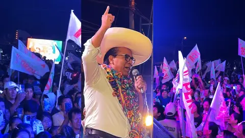 Roberto Sánchez en Ica arremete contra Keiko y Miki Torres tras admitir complot contra Castillo "Ellos son los golpistas"