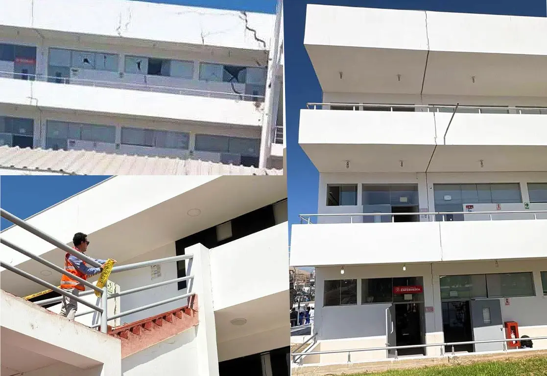 Universidad San Juan Bautista en Ica “se parte a la mitad” tras sismo y obligan asistir a estudiantes