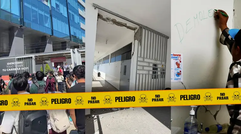 Universidades UTP, UNICA, UPSJB y Autónoma siguen cerradas una semana tras sismo en Ica