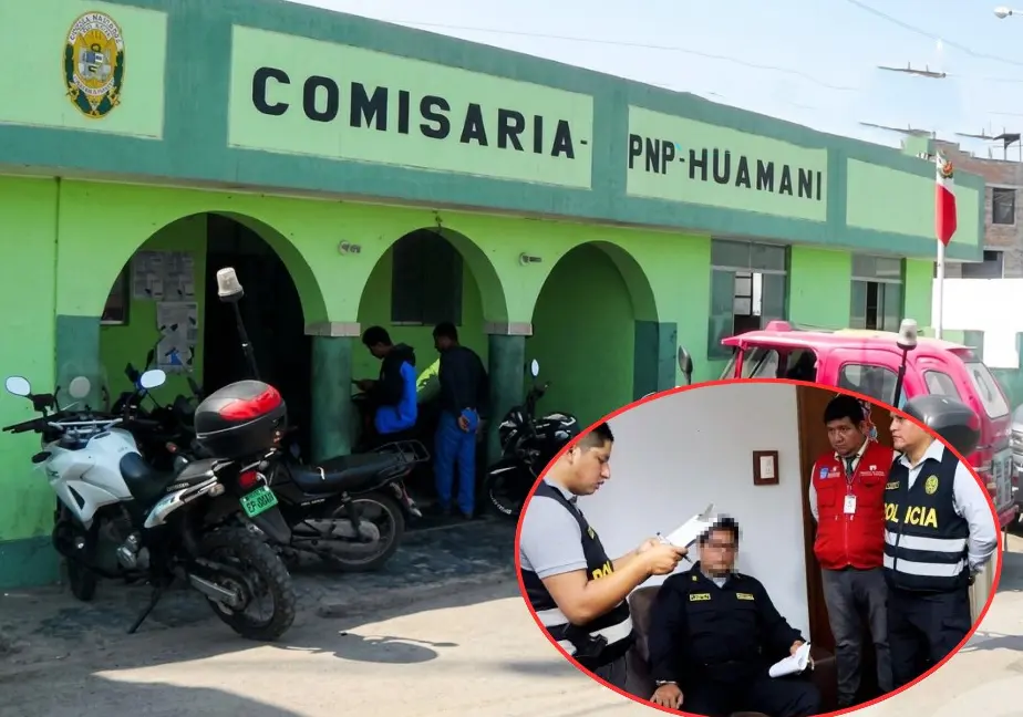 Allanan comisaría en San Clemente y capturan a comisario junto a cuatro policías en Pisco