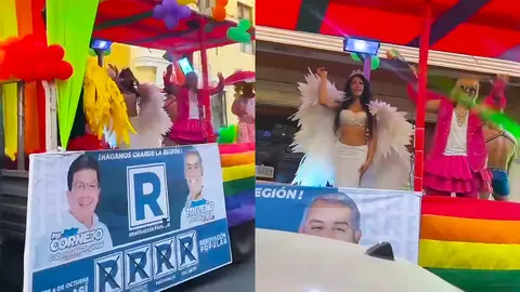 Candidatos de Renovación Popular en Ica en la mira por respaldar marcha LGBTIQ+