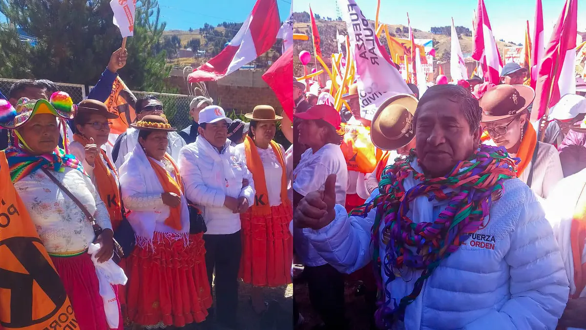 Congresista de Ica Raúl Huamán viaja a Puno para el cierre de campaña de Keiko Fujimori