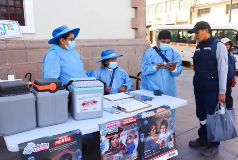 Cusco: Geresa confirma cinco casos de sarampión en las provincias de Canchis y Cusco