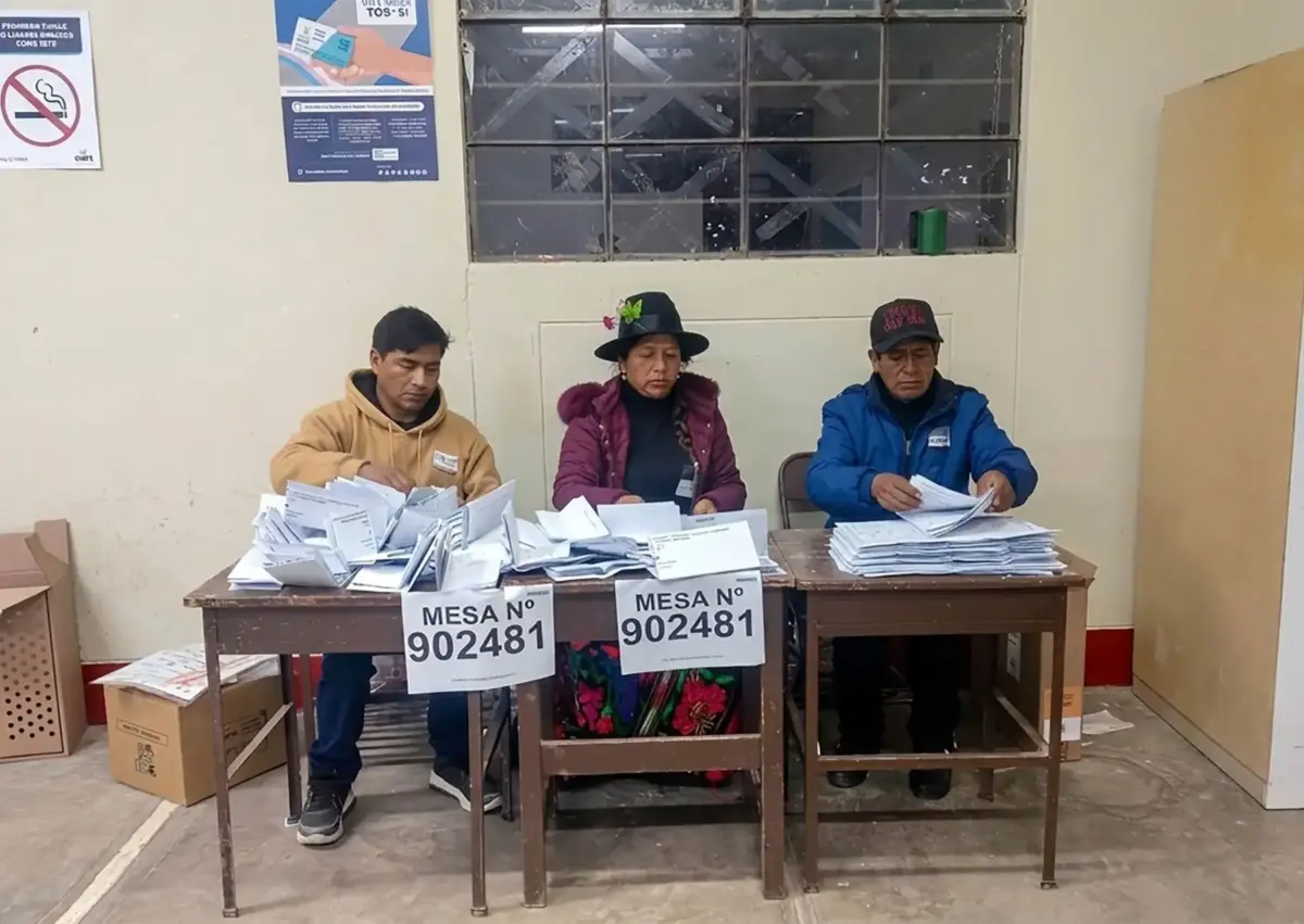 Despliegue electoral en zonas rurales de Chincha