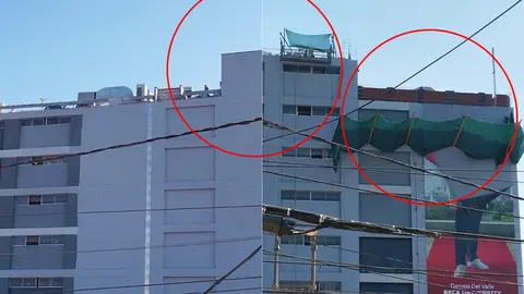 Fiscalizadores no pudieron ingresar a la UTP para verificar obra sin licencia en octavo piso