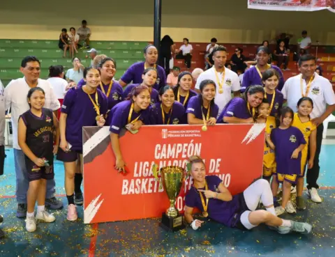 Ica: Club Medicina se corona tricampeón de la Liga Nacional de Basketball Femenino
