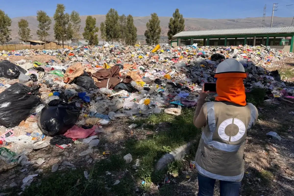 Junín: OEFA ordena a Huamancaca Chico gestionar 2,100 metros cúbicos de residuos en botadero