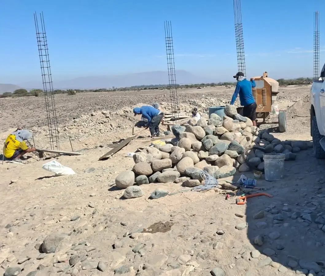 Levantan obra ilegal y causan daños dentro del Área de Reserva de las Líneas y Geoglifos de Nasca