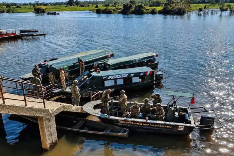 Loreto: Fuerzas Armadas de Perú y Colombia incautan más de 9 toneladas de marihuana