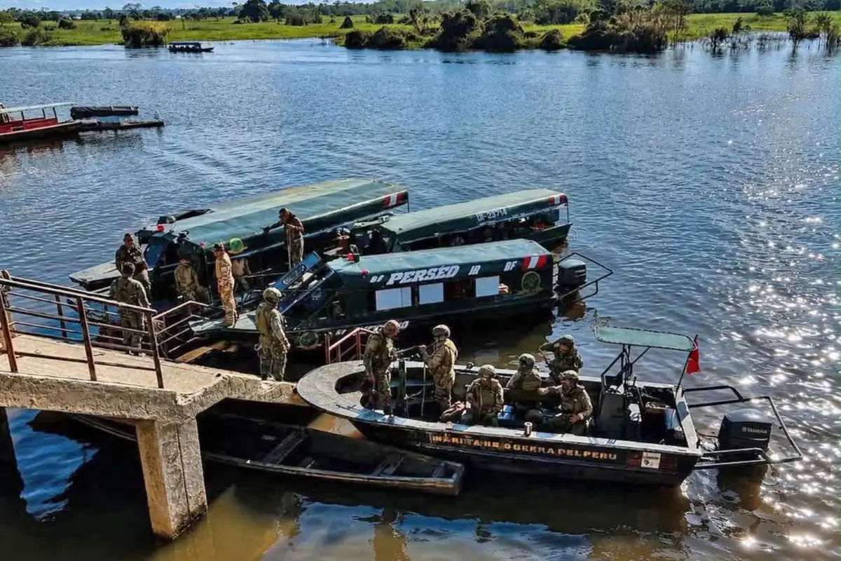 Loreto: Fuerzas Armadas de Perú y Colombia incautan más de 9 toneladas de marihuana