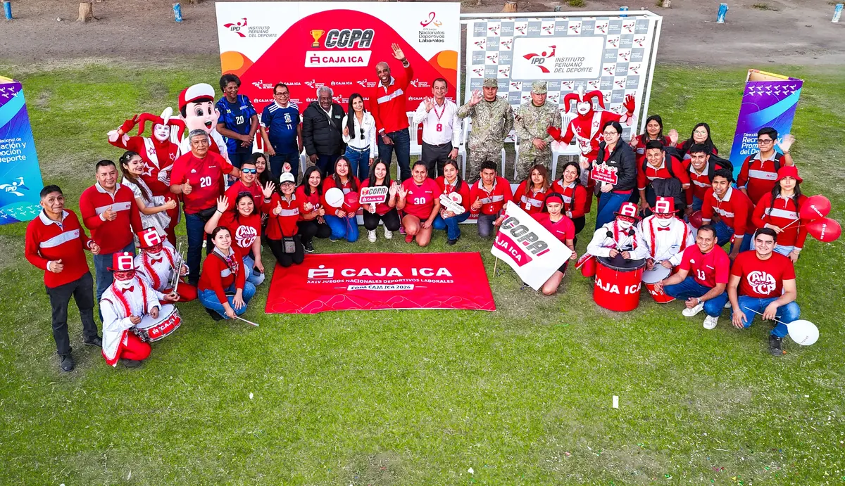 Caja Ica promueve la integración y el deporte en los XXIV Juegos Nacionales Deportivos Laborales