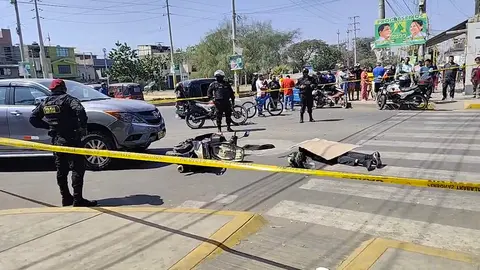 Camioneta atropella y mata a un abogado de 62 años que iba en moto lineal en Ica
