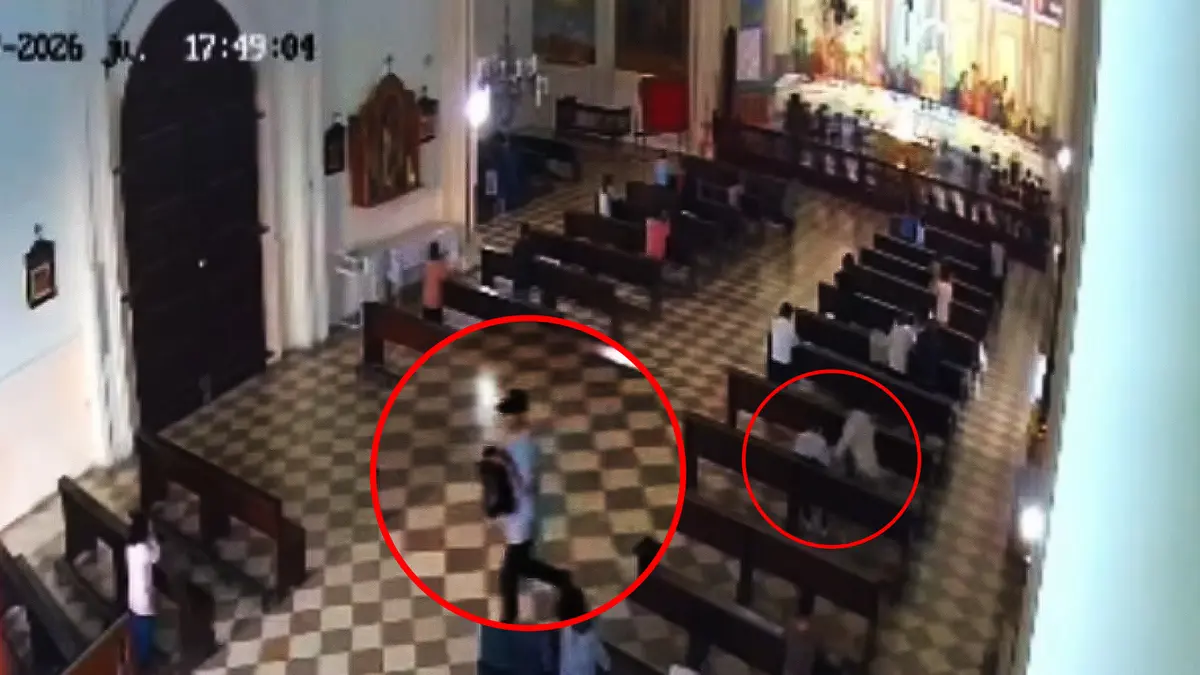 Delincuentes entran a iglesia del centro de Ica y roban a fieles mientras oraban de rodillas
