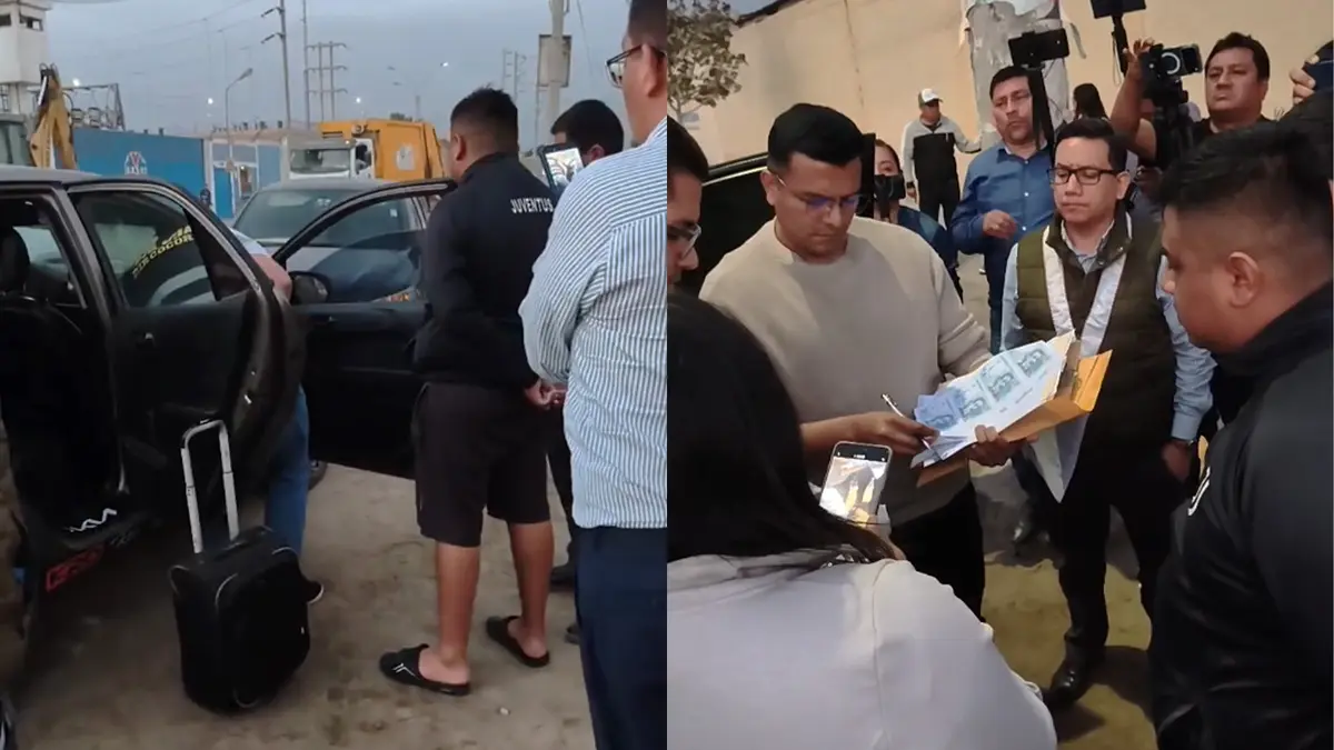 Detienen a dos sujetos acusados de pedir S/50 mil al alcalde de Grocio Prado en Chincha