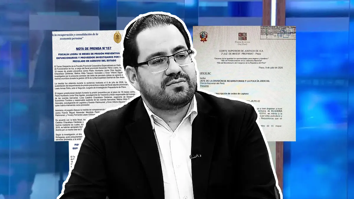 Dictan prisión y ordenan captura del analista Enzo Elguera por presunto desvío de más de S/ 1 millón en Pisco