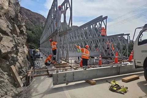 Ositrán alerta que más de 80 puentes en carreteras nacionales requieren intervención urgente