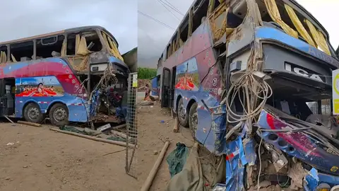 Pisco: Dos fallecidos y 20 heridos deja despiste de bus de Antezana que cubría la ruta Ayacucho - Ica