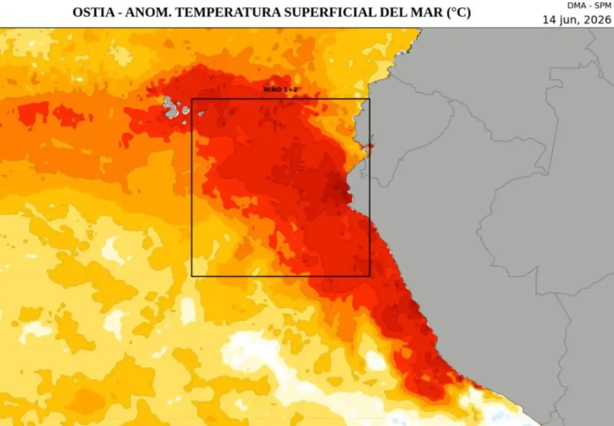 Senamhi estima 99 por ciento de probabilidad de fenómeno El Niño costero para 2027