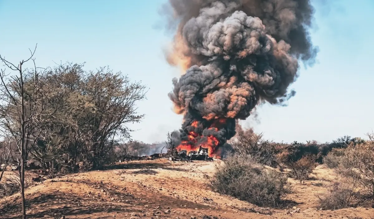 Avioneta con turistas se estrella e incendia en Nasca: Todos fallecieron