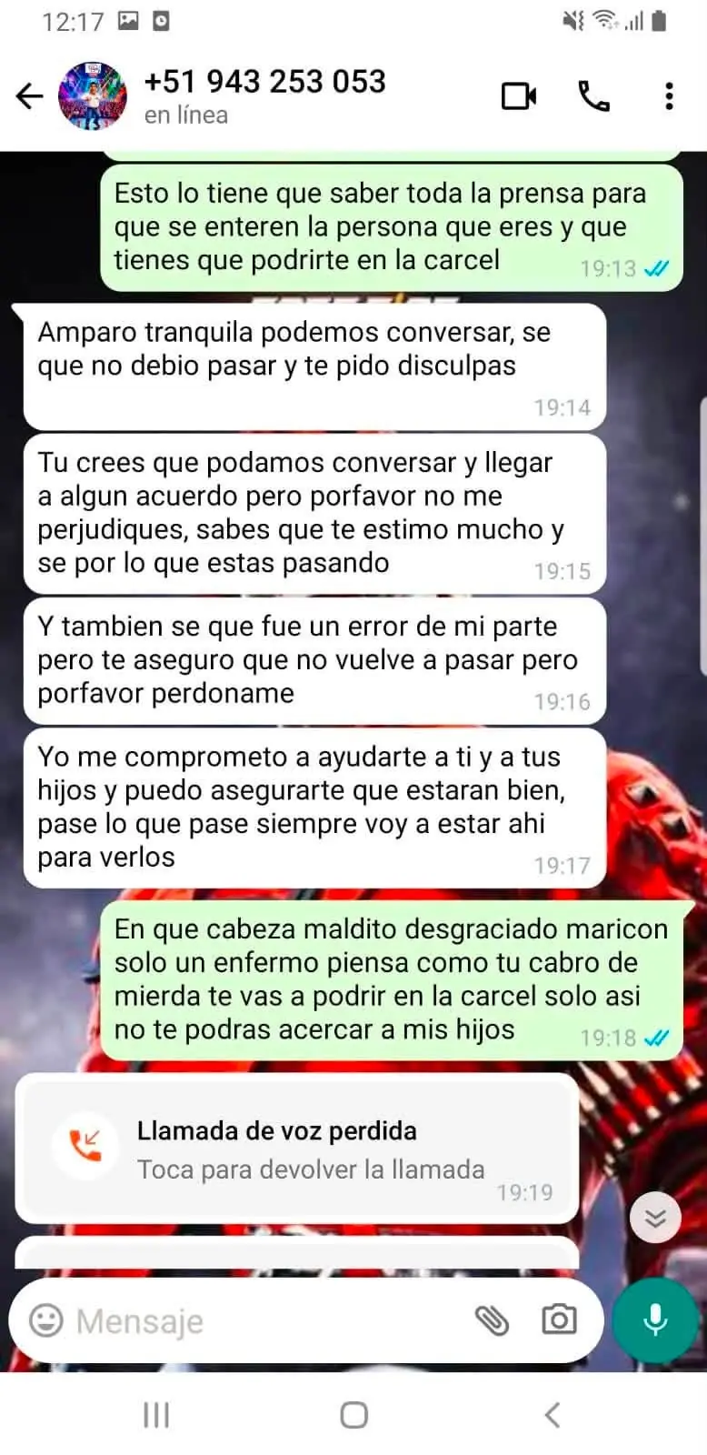 Candidato Juan Mendoza es señalado tras chats con presunto menor: pagos, madrugadas y oferta de S/100 mil