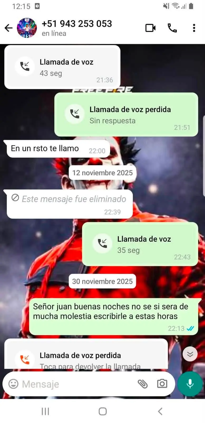 Candidato Juan Mendoza es señalado tras chats con presunto menor: pagos, madrugadas y oferta de S/100 mil