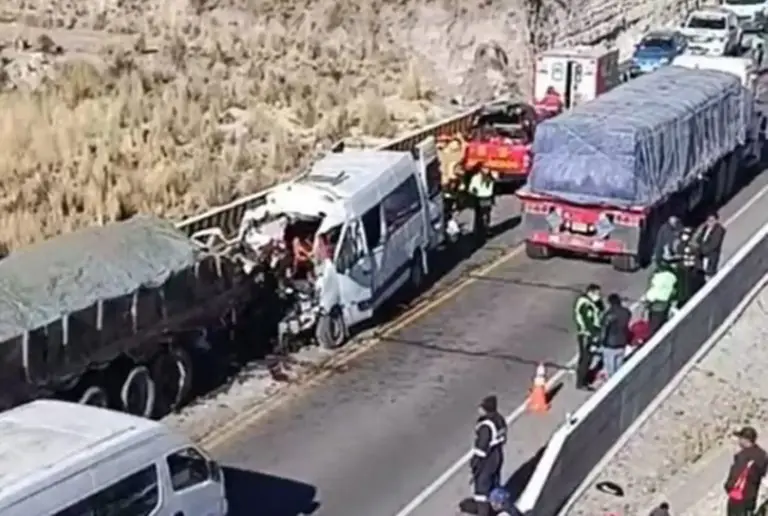 Cusco: Sube a 13 la cifra de fallecidos tras choque de miniván y tráiler
