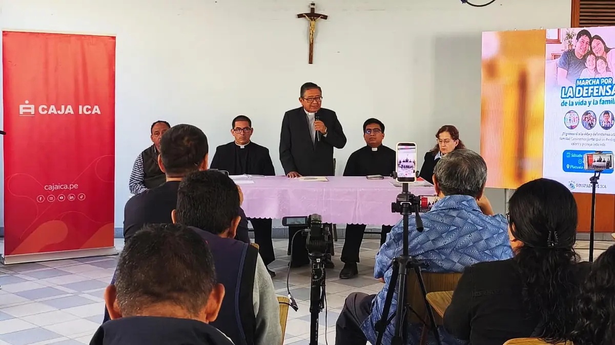 La diósesis de Ica anuncia gran "Marcha por la vida y la paz" para el 5 de septiembre