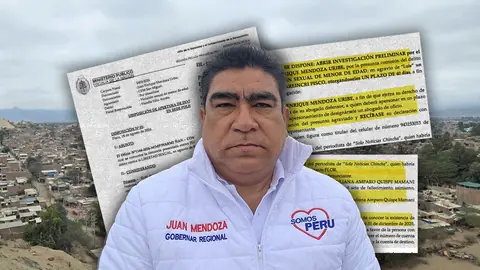 Fiscalía abre investigación preliminar a Juan Mendoza por presunta violación sexual de menor de edad