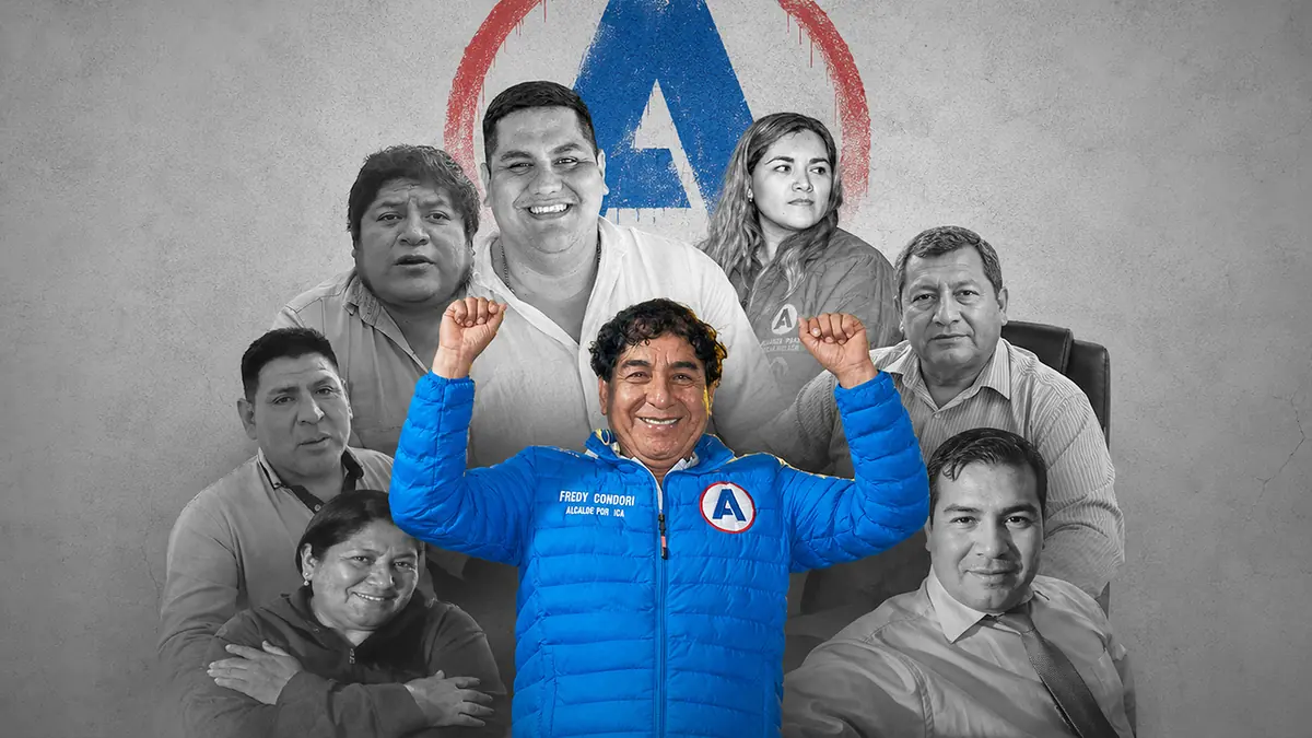 Fredy Condorí postula a la alcaldía de Ica con un clan de familiares y autoridades