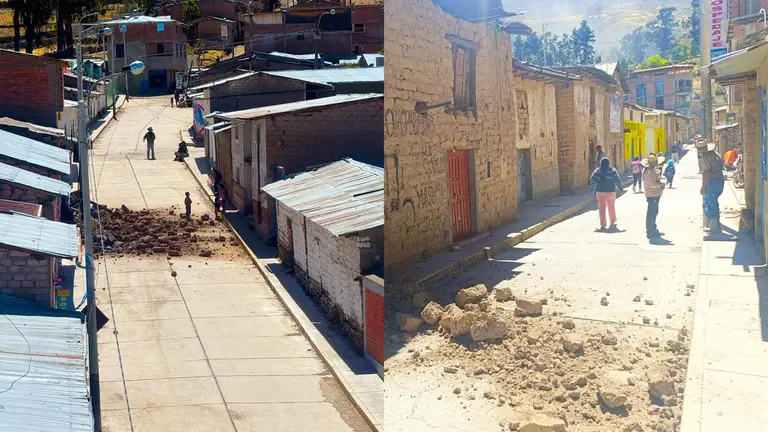 Fuerte temblor en Ayacucho: Sismo de gran magnitud 7.2 con epicentro a 35 km al norte de Coracora