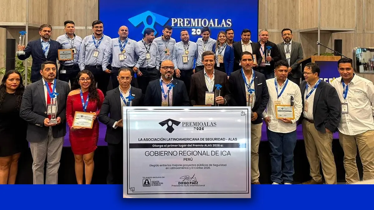 Gobierno Regional de Ica gana primer lugar en Premios ALAS 2026 con moderna Central C5
