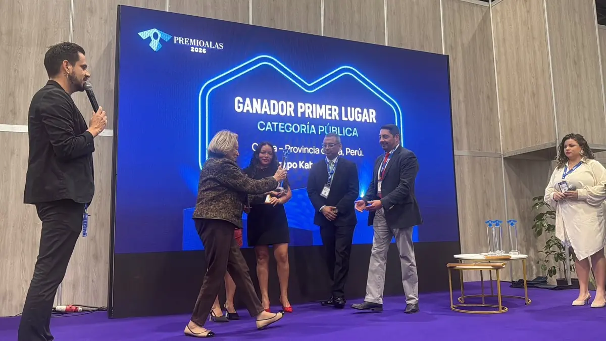 Gobierno Regional de Ica gana primer lugar en Premios ALAS 2026 con moderna Central C5